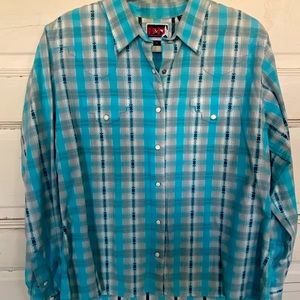 Men’s Brooks & Dunn Panhandle Slim Western Shirt.